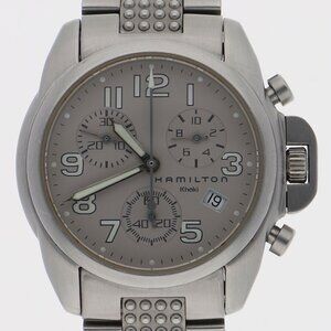 HAMILTON Watches 6303 Stainless Steel Quartz Genuine box
